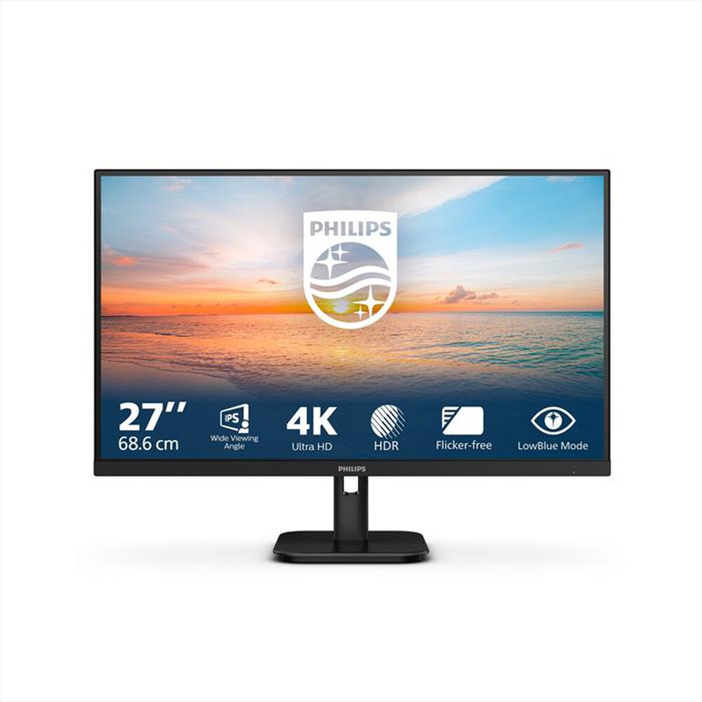 Immagine del prodotto PHILIPS - Monitor LCD UHD 4K 27" 27E1N1800A/00-nero