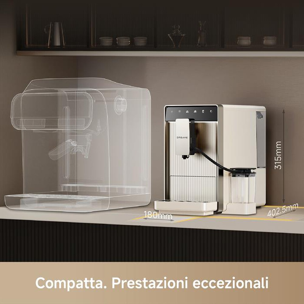 Immagine del prodotto DREAME - Macchina da caff&egrave; automatica ECCELUXE SLIMVIM-Bianco