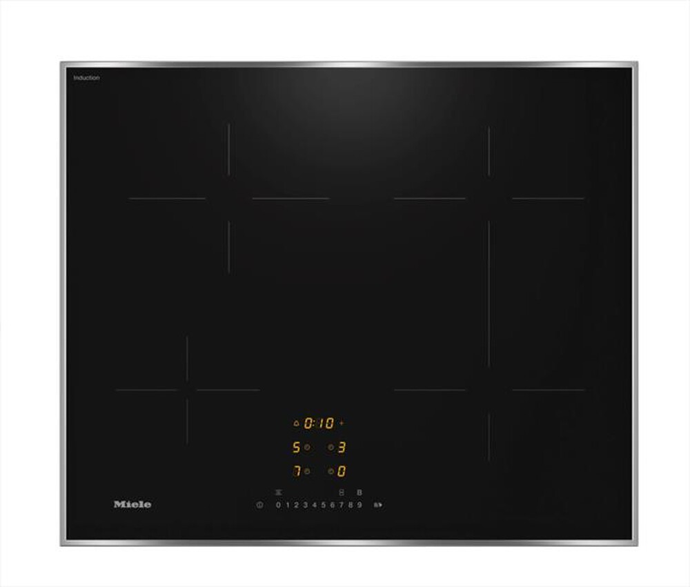 Immagine del prodotto MIELE - Piano cottura elettrico KM 7363 FR ACCIAIO INOX-Nero