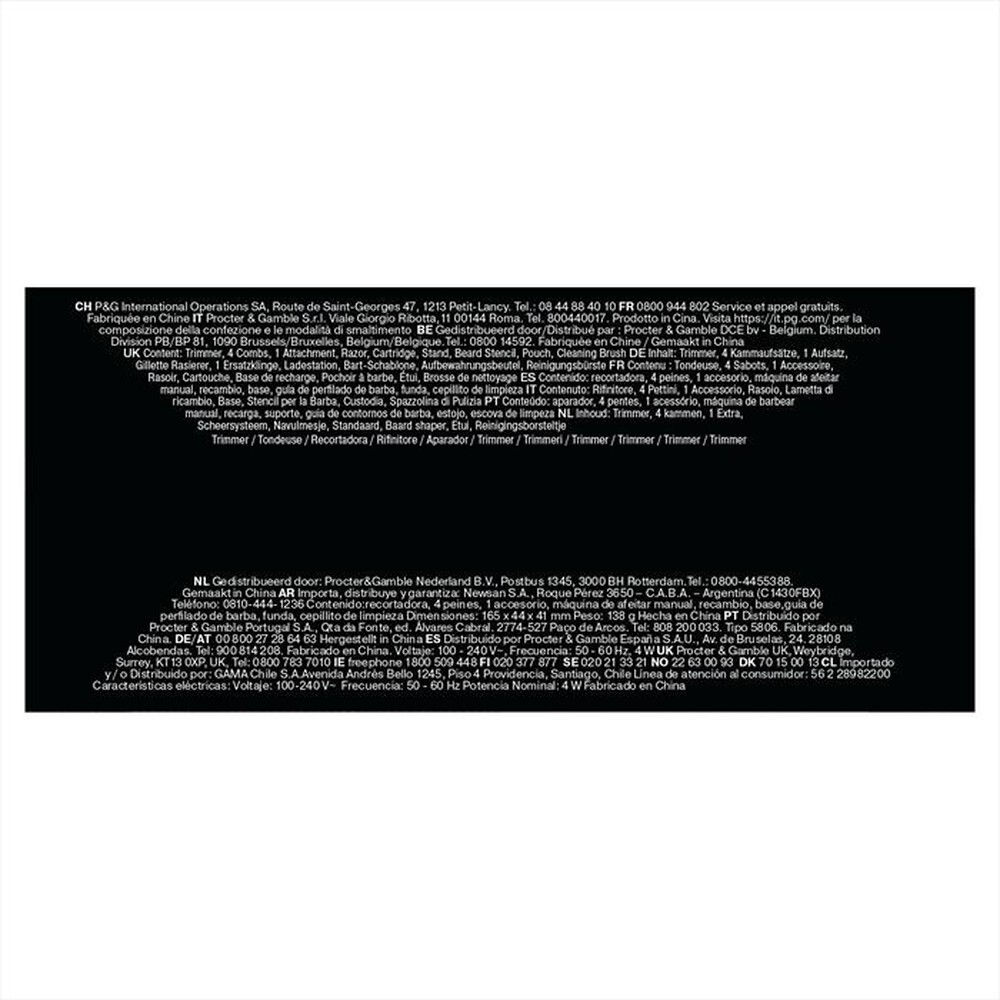 Immagine del prodotto BRAUN - Regolabarba BT7420-Black / Spc Grey