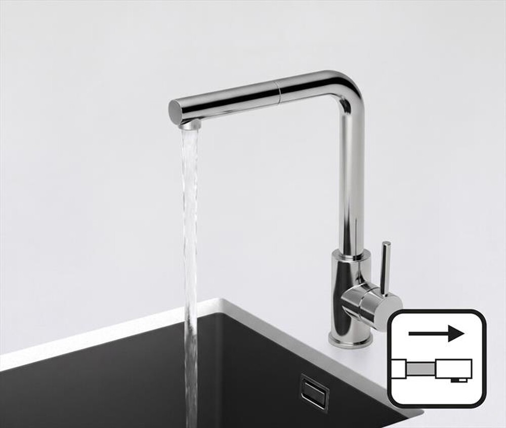 Immagine del prodotto GLEM GAS - Miscelatore con doccia e canna a ponte MIXTDCR-CROMATO