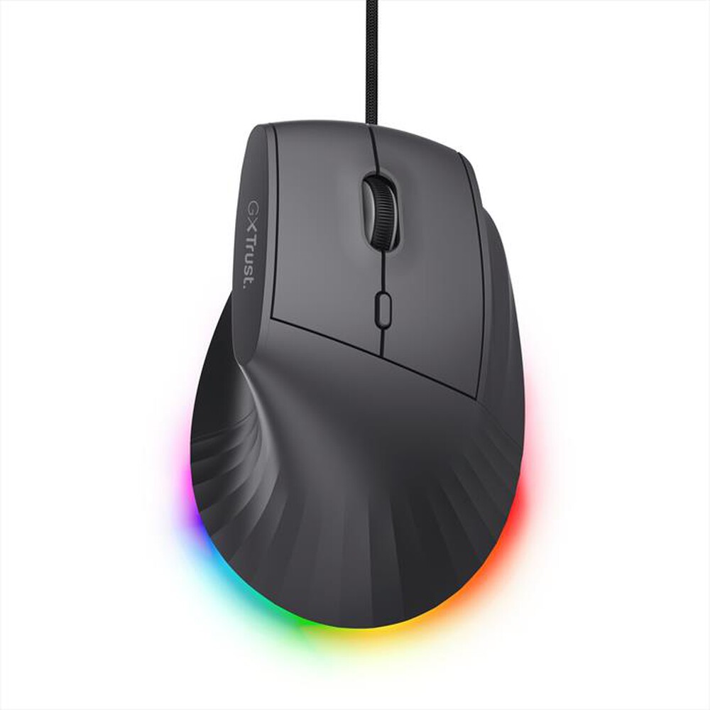 Immagine del prodotto TRUST - GXT145 REXXA ERGONOMIC GAMING MOUSE-Black/RGB
