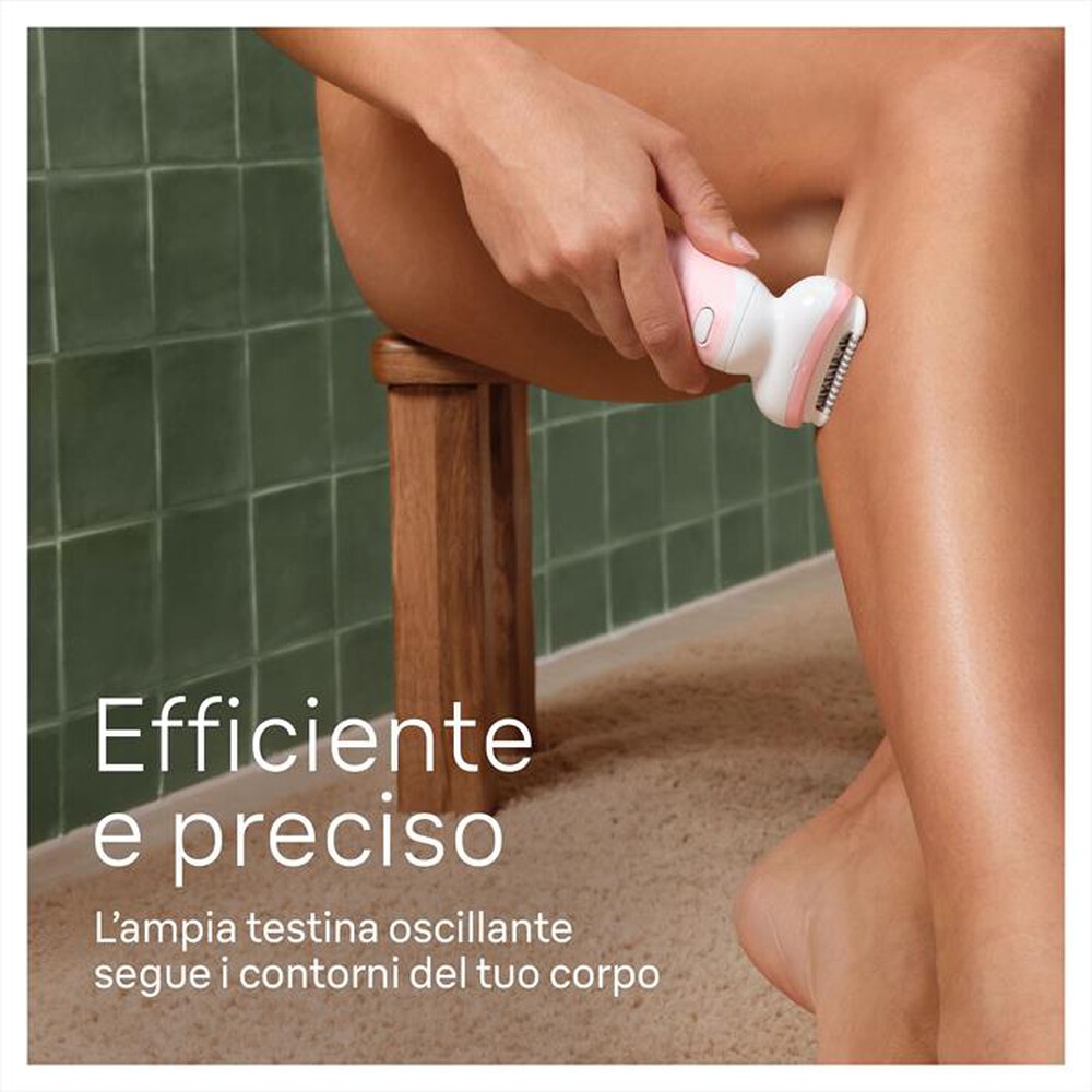"BRAUN - Epilatore SILK-ÉPIL 9 9-000-BIANCO/ROSA"
