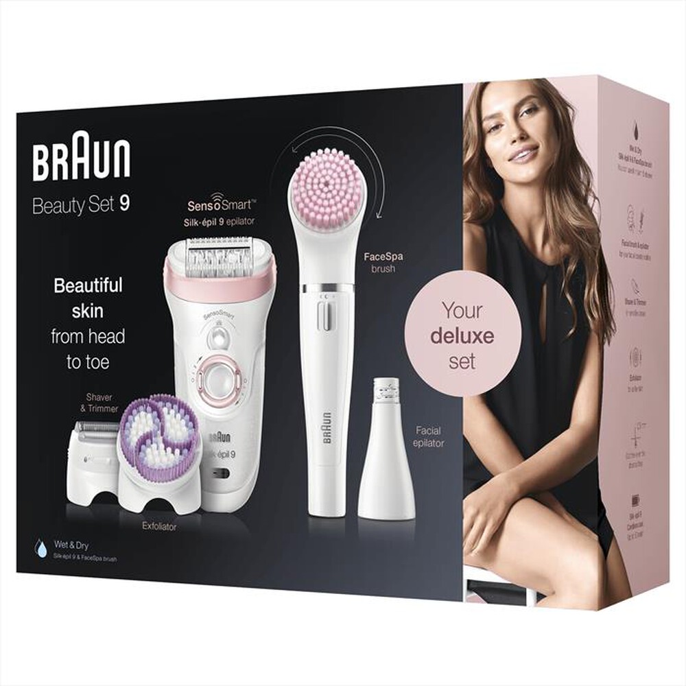 "BRAUN - Silk-épil 9 9-975-Bianco"