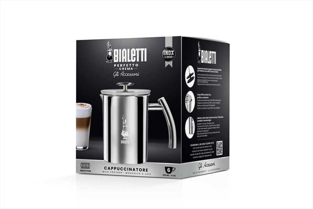 "BIALETTI - Cappuccinatore acciaio 0003990"