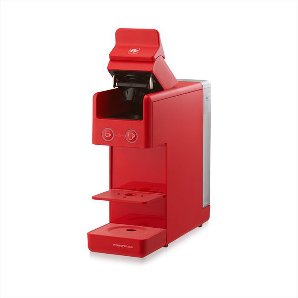 "ILLY - Macchina da caffè Y3.3-Rosso"