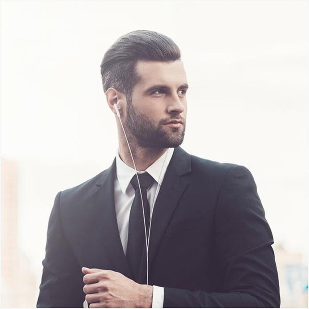 Immagine del prodotto CELLY - UP900LIGHTWH-STEREO EAR LIGHTNING-Bianco/Plastica