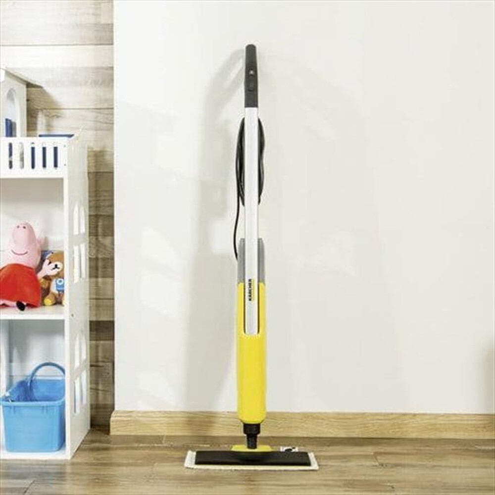 "KARCHER - Spazzolone a vapore SC 2 Upright EasyFix-Nero/Giallo"