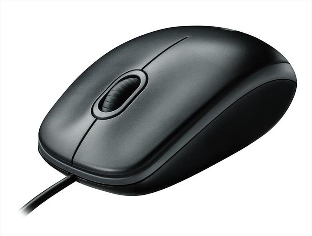 "LOGITECH - Wired Mouse M100-black"