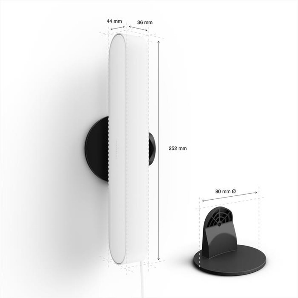 "PHILIPS - HUE PLAY UNIT BASE CON ALIMENTATORE 2 PZ-Multicolore"