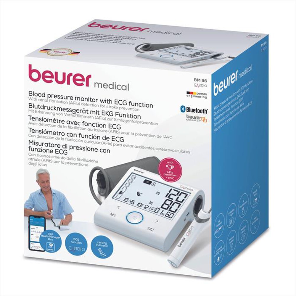 "BEURER - Misura pressione BM96-Bianco"