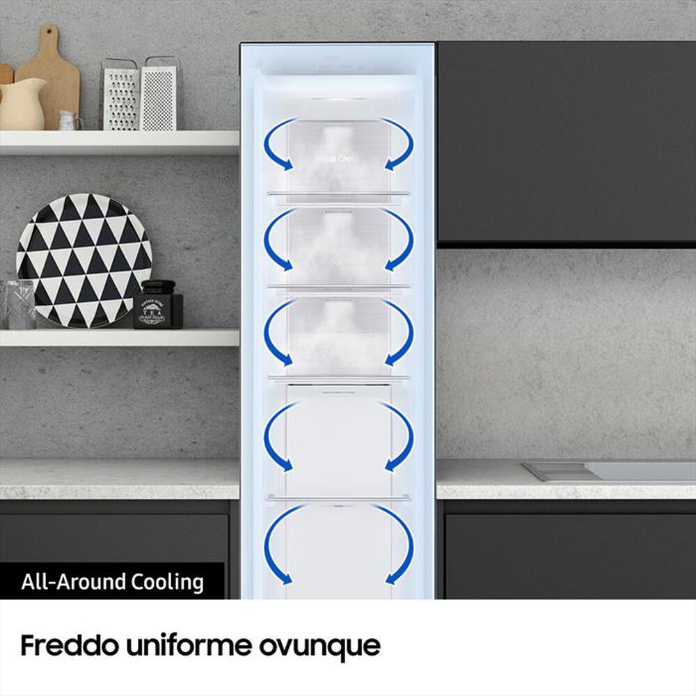 "SAMSUNG - Frigorifero 1 porta F-RR25E1048 BESPOKE Classe E-Satin Sky Blue"