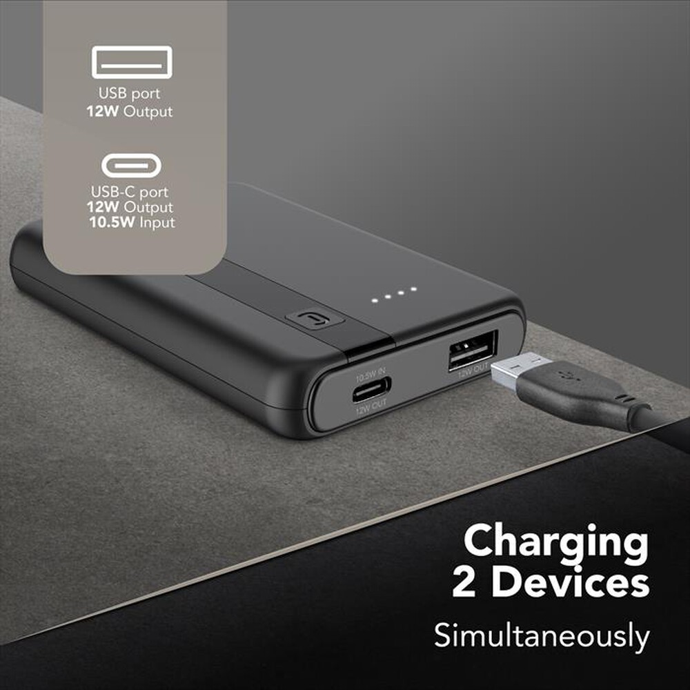 Immagine del prodotto CELLULARLINE - Powerbank PBENTRY5000K-Nero