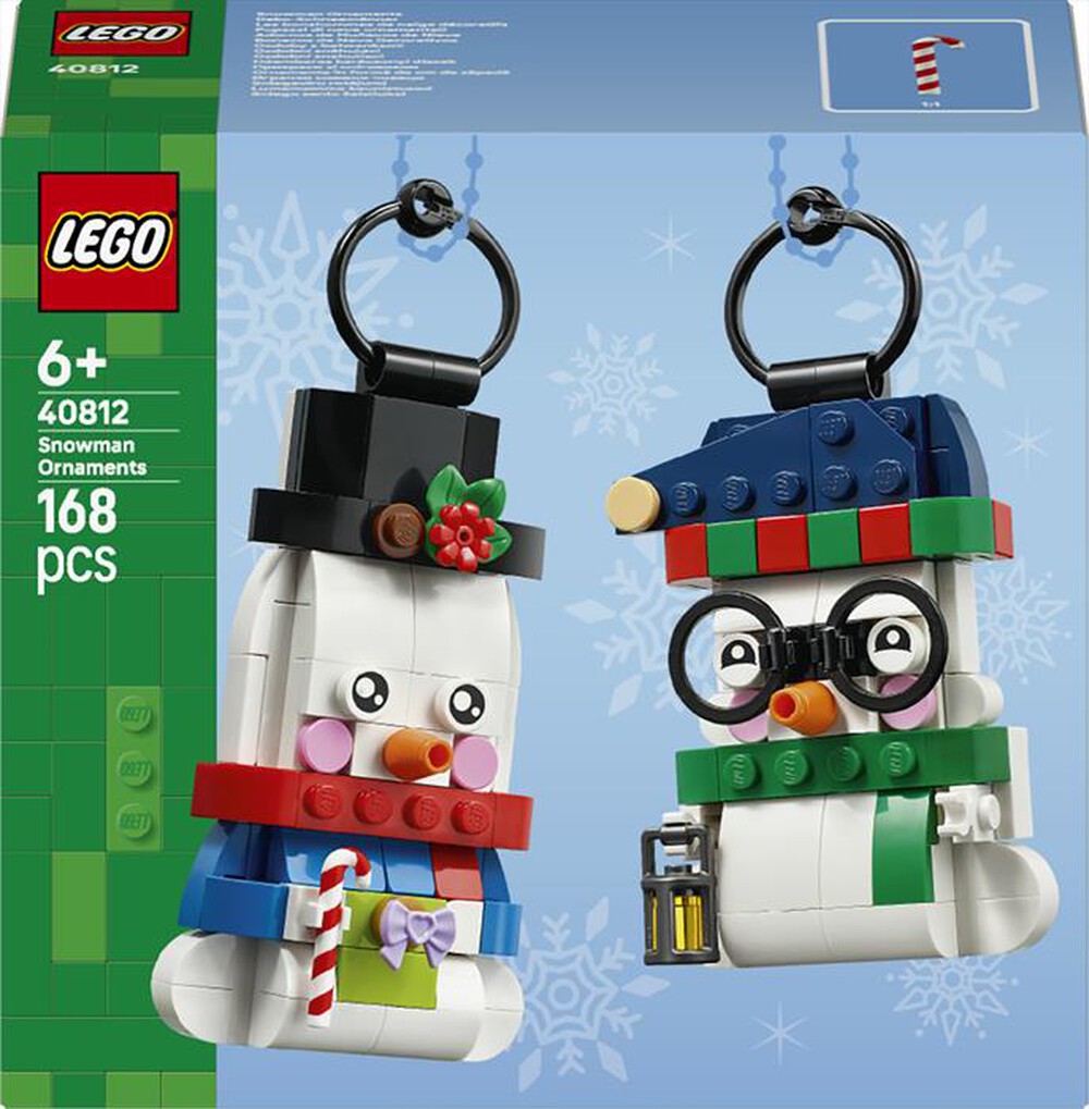 Immagine del prodotto LEGO - Pupazzi di neve ornamentali - 40812