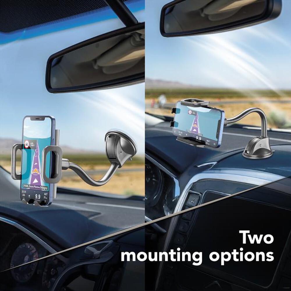 Immagine del prodotto CELLULARLINE - Supporto da Auto BIGCRABDUALFIX-Nero