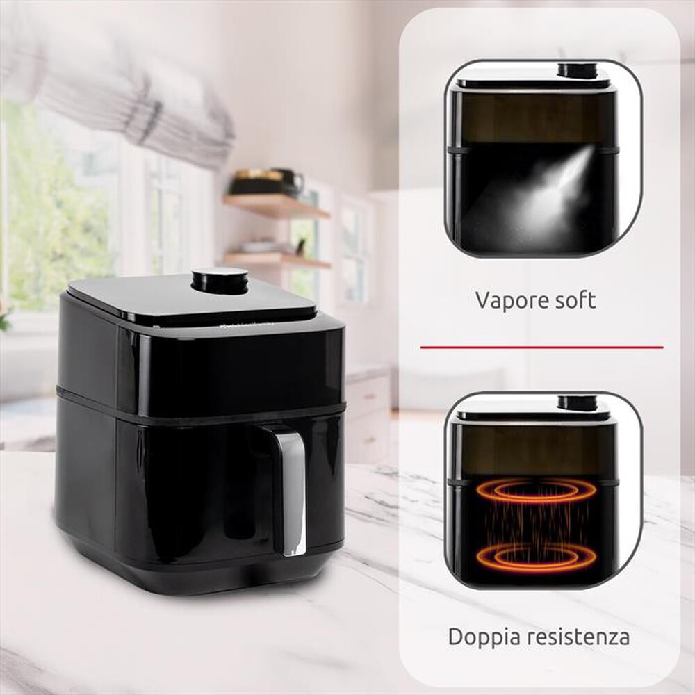 "MELCHIONI FAMILY - Friggitrice ad aria CHIARA-nero"