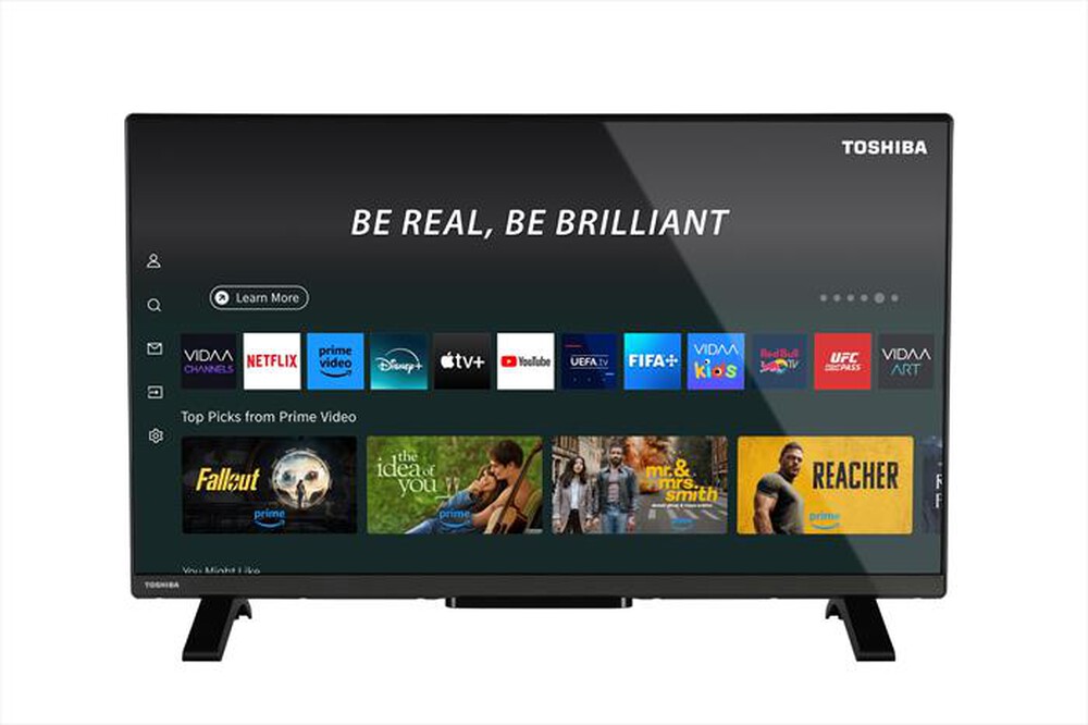 Immagine del prodotto TOSHIBA - TV FHD 32" LEDSMART 32QV2F-Nero