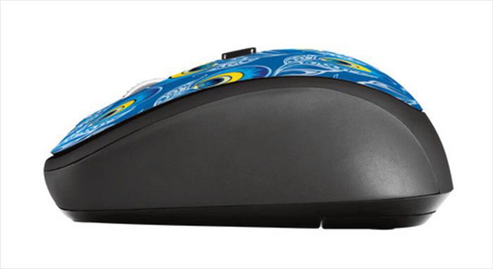 "TRUST - YVI WIRELESS MOUSE-Peacock"