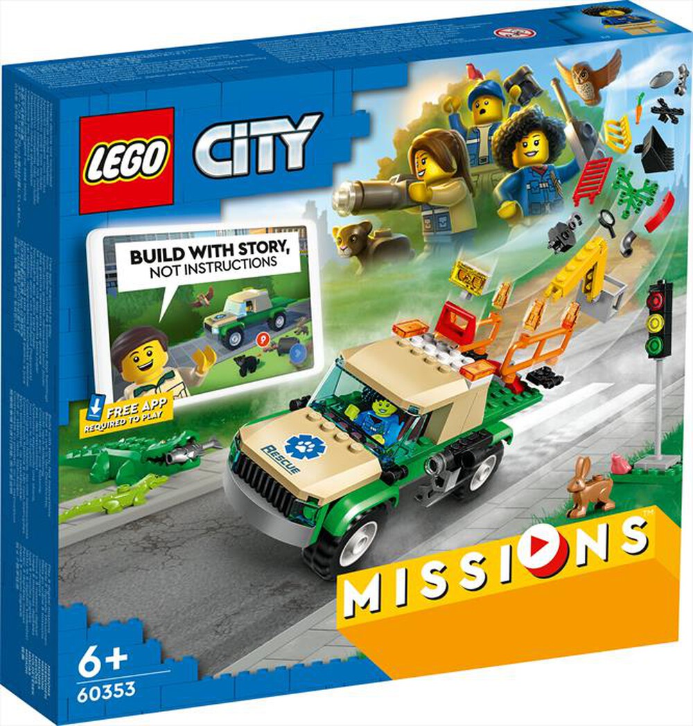 Immagine del prodotto LEGO - CITY MISSIONI DI SALVATAGGIO ANIMALE - 60353