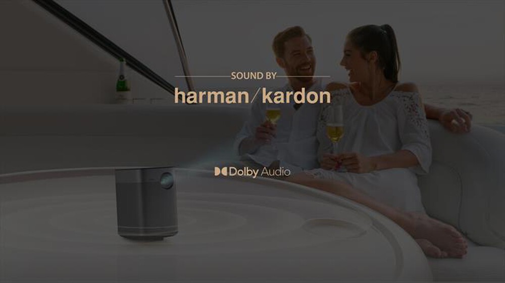 Immagine del prodotto XGIMI - Videoproiettore portatile SMARTHALO + GTV-Grigio