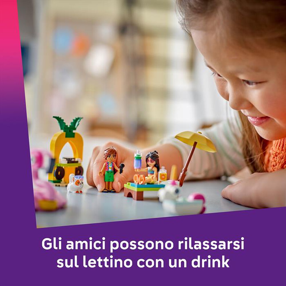"LEGO - POOL PARTY CON UNICORNO E FENICOTTERO-,"