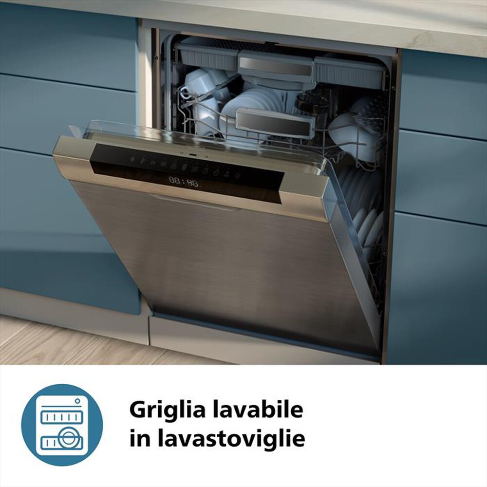 "PHILIPS - Friggitrice ad aria AIRFRYER SERIE 2000 NA231/00-Nero"