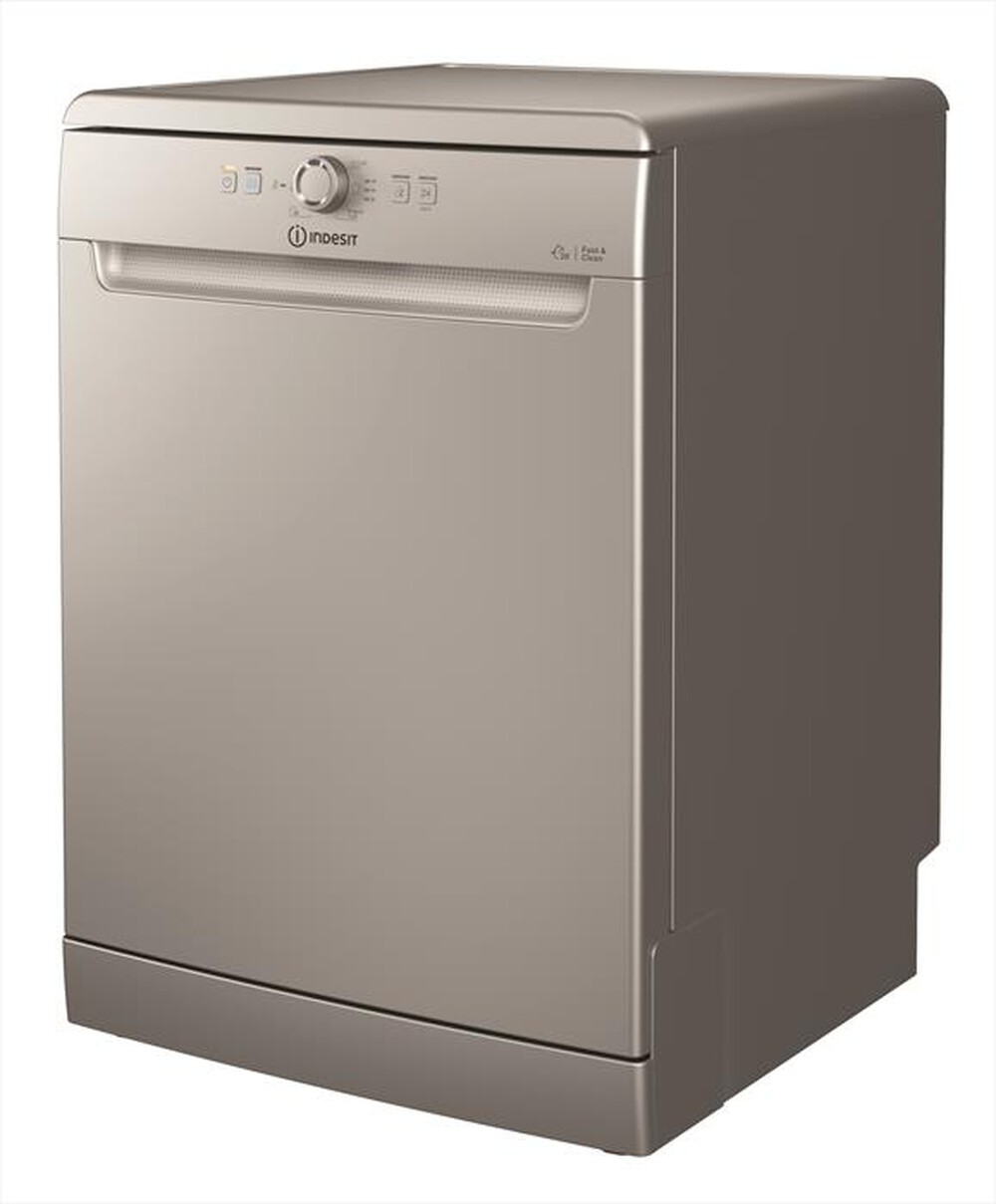 "INDESIT - Lavastoviglie DFE 1B19 S Classe F 14 coperti-Silver"