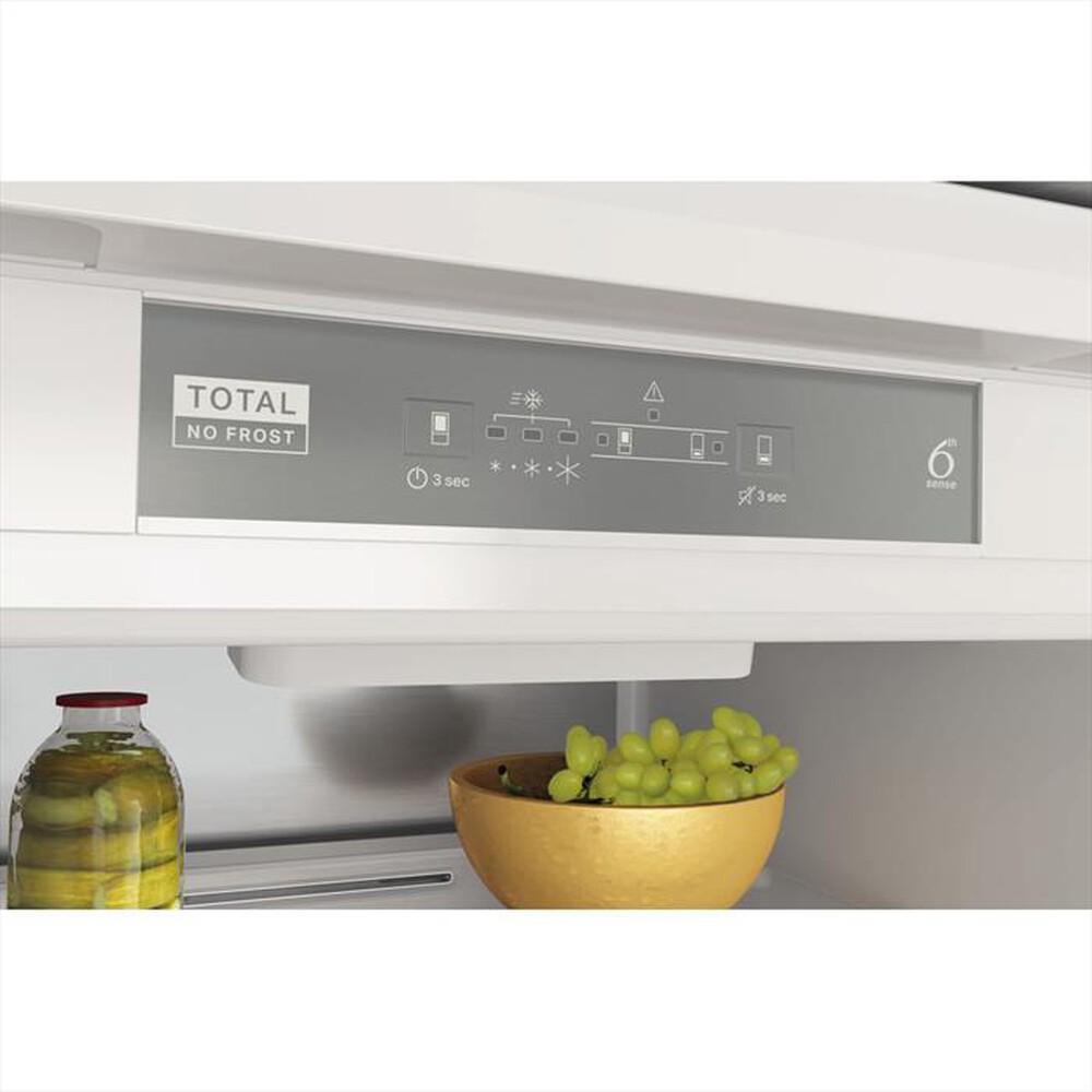 "WHIRLPOOL - Frigorifero combinato TOTAL NO FROST WHC18 T332-Bianco"
