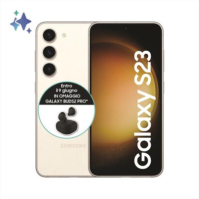 SAMSUNG - Galaxy S23 8+128GB-Cream