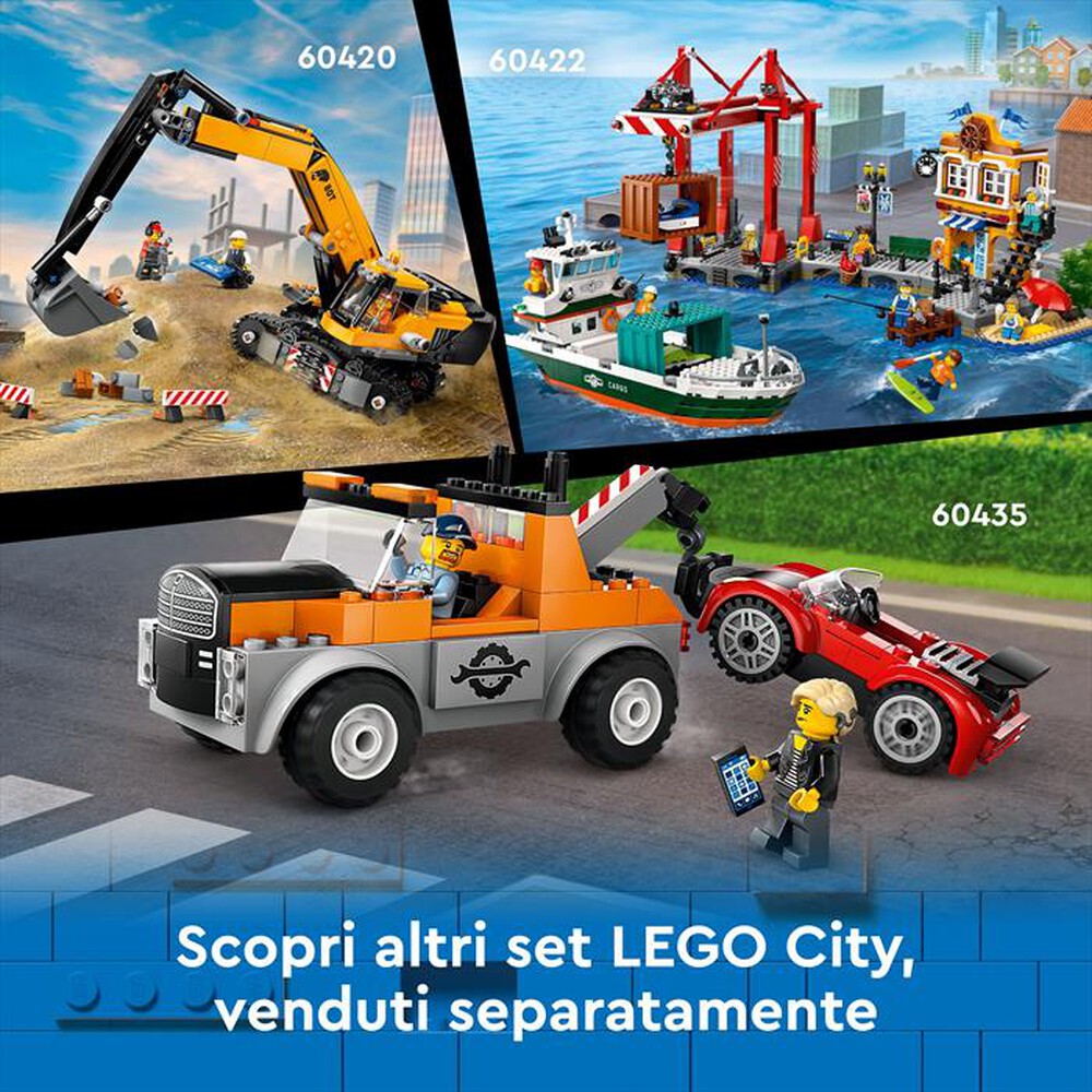 Immagine del prodotto LEGO - CITY BIG VEHICLES Gru da cantiere gialla 60409