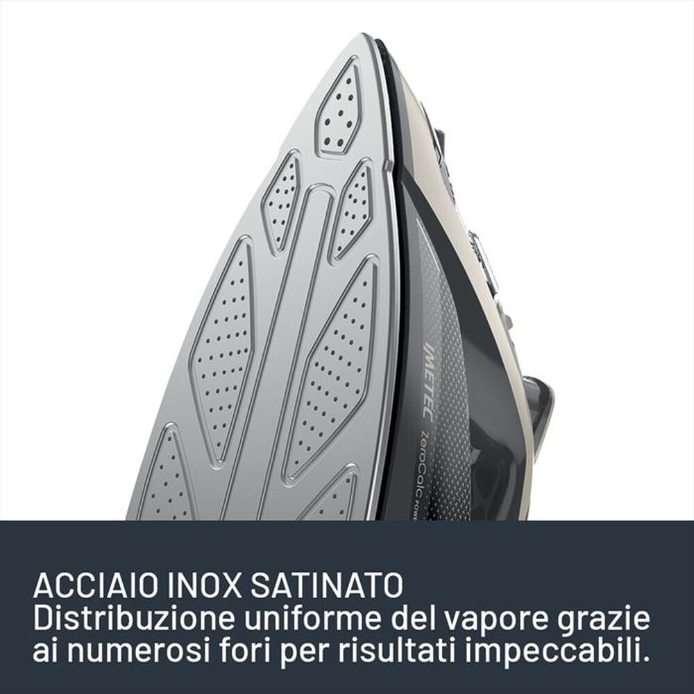 Immagine del prodotto IMETEC - FERRO A VAPORE ZEROCALC POWER-Nero e sabbia