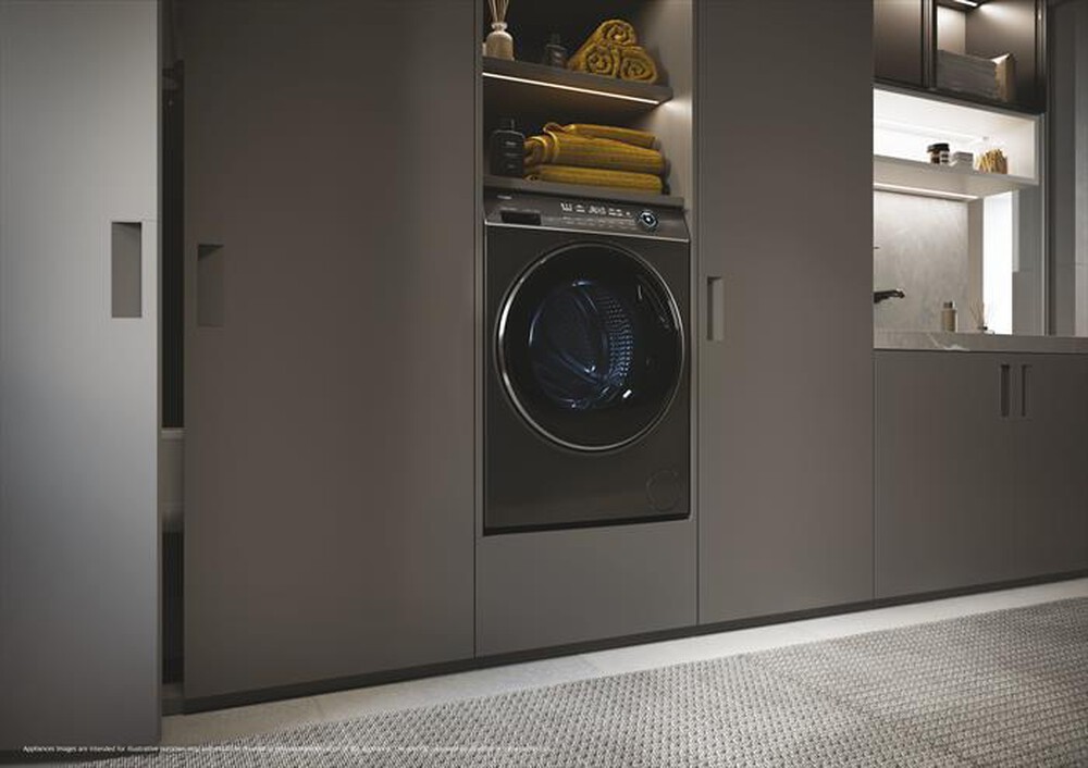 "HAIER - Lavatrice HW100-BD14IGISU 10 Kg Classe A-Antracite"