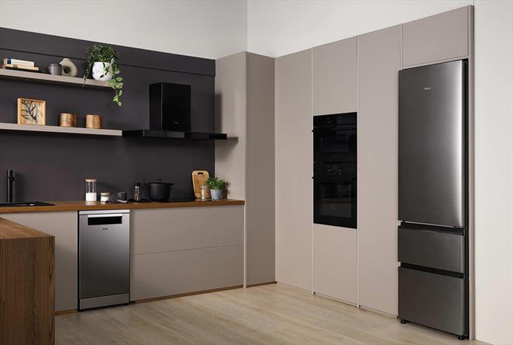 Immagine del prodotto HAIER - Frigorifero Combinato 414L HTR3620CNMG Classe C-Argento