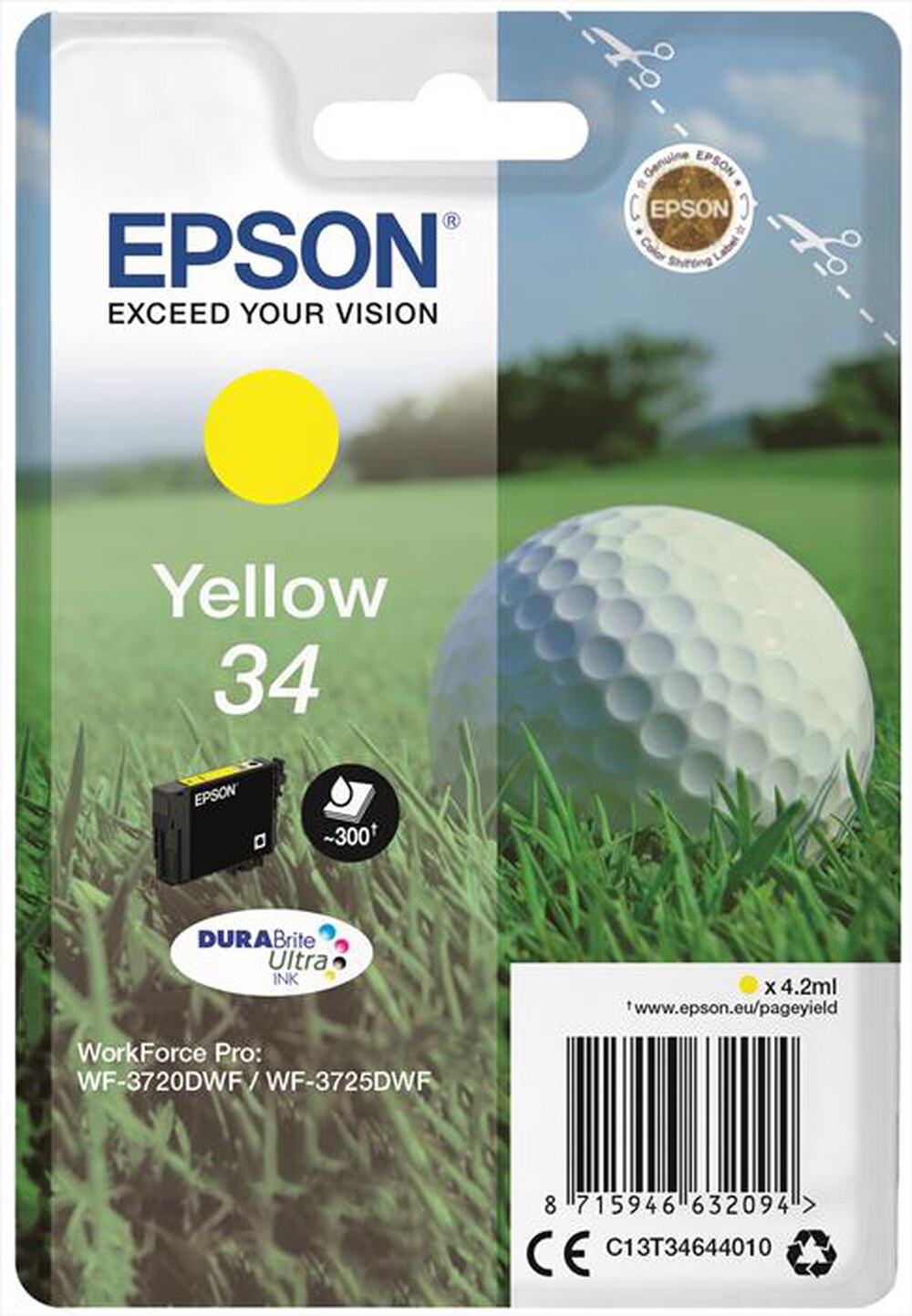EPSON - C13T34644020-Giallo