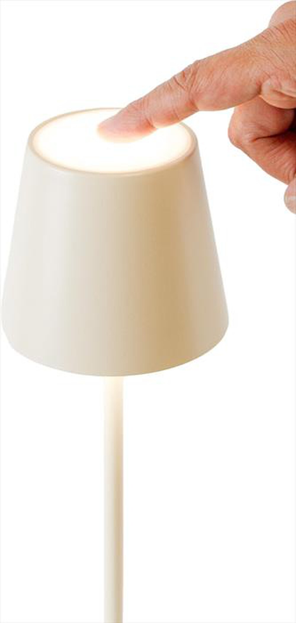 "MAJESTIC - Lampada d'appoggio AGATA-AVORIO"