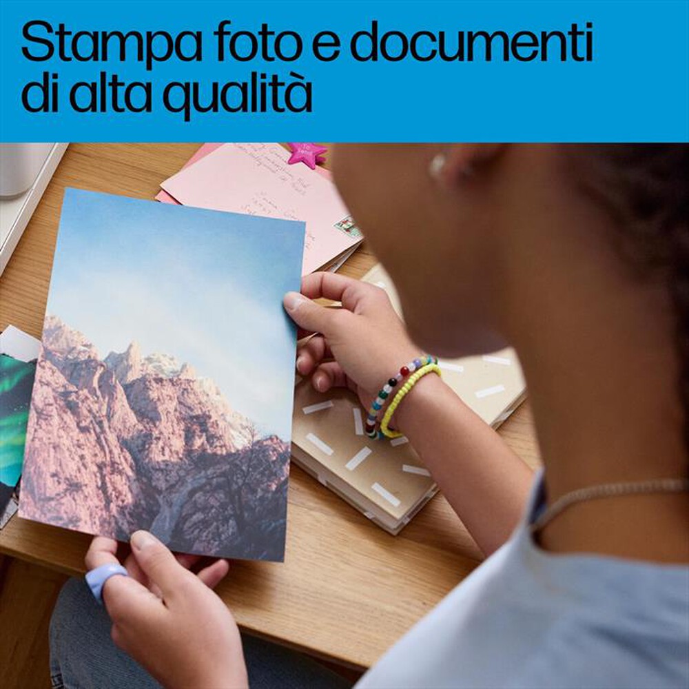 "HP - Stampante ENVY 6120E 3 MESI DI INSTANT INK CON HP+-Bianco"