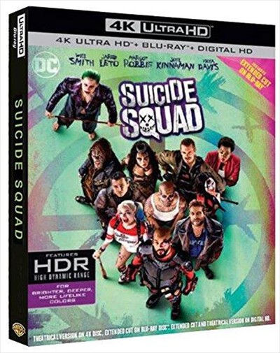 WARNER HOME VIDEO - Suicide Squad (4K Ultra Hd+Blu-Ray+Digital Copy)