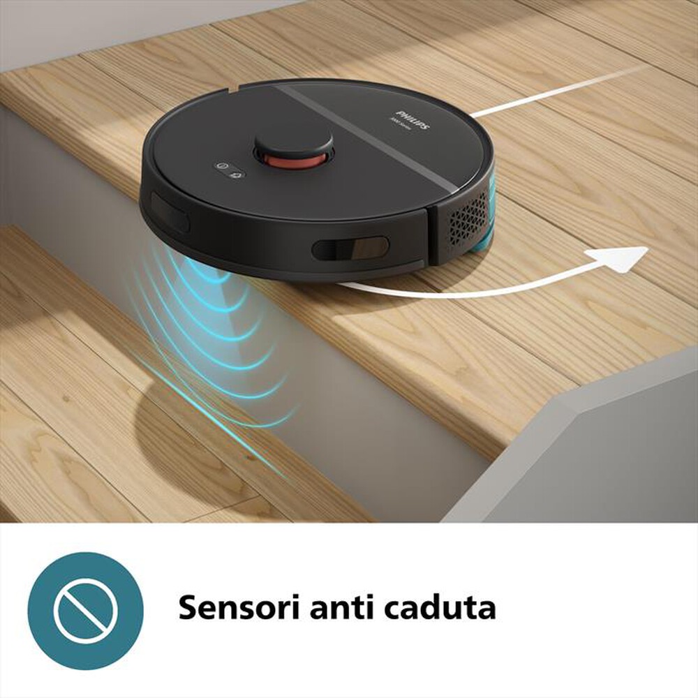 "PHILIPS - Aspirapolvere robot SERIE 2000 +STAZIONE XU2100/10-Nero"
