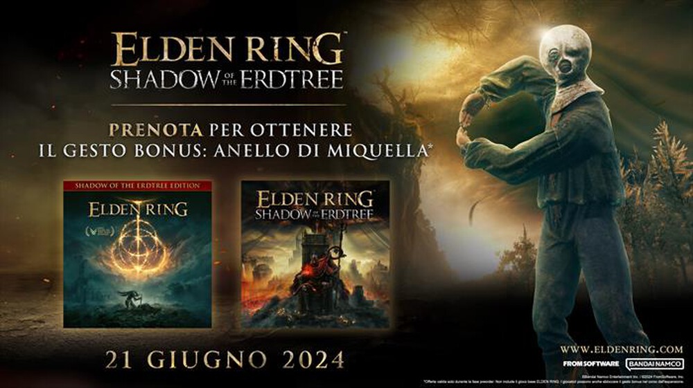 Immagine del prodotto NAMCO - ELDEN RING SHADOW OF THE ERDTREE PS5