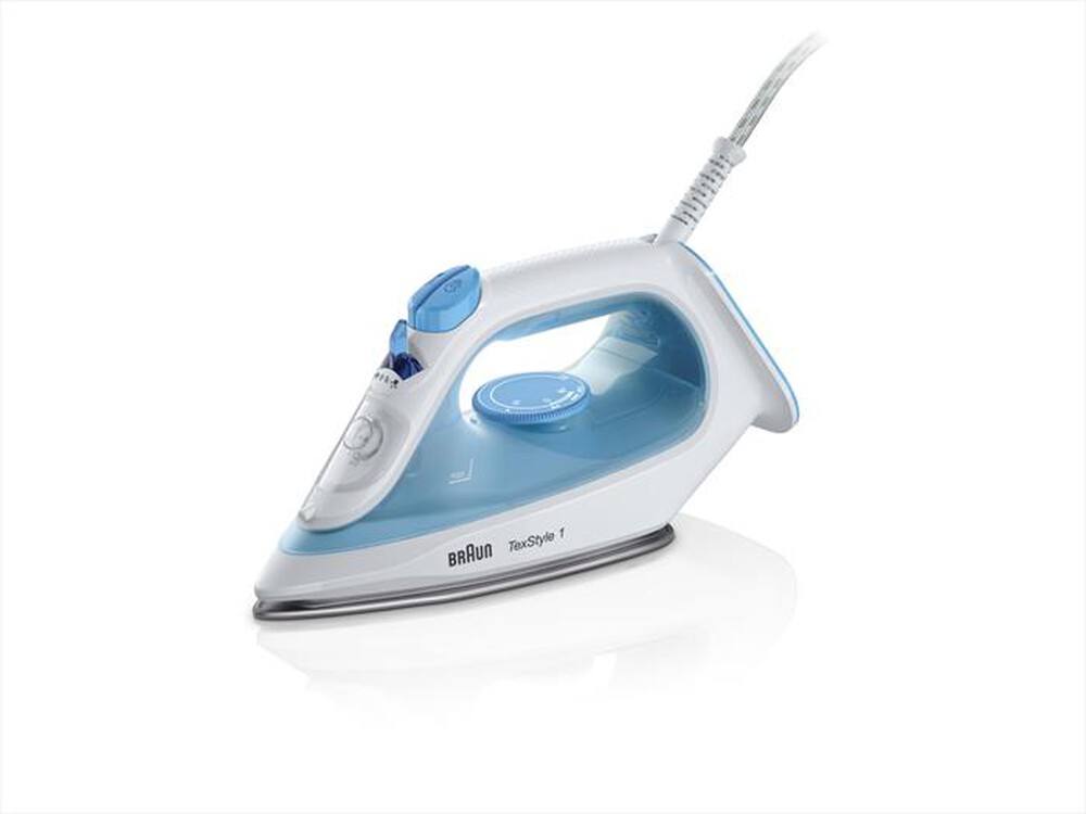 "BRAUN - Ferro da stiro a vapore SI1050BL-Bianco blu"
