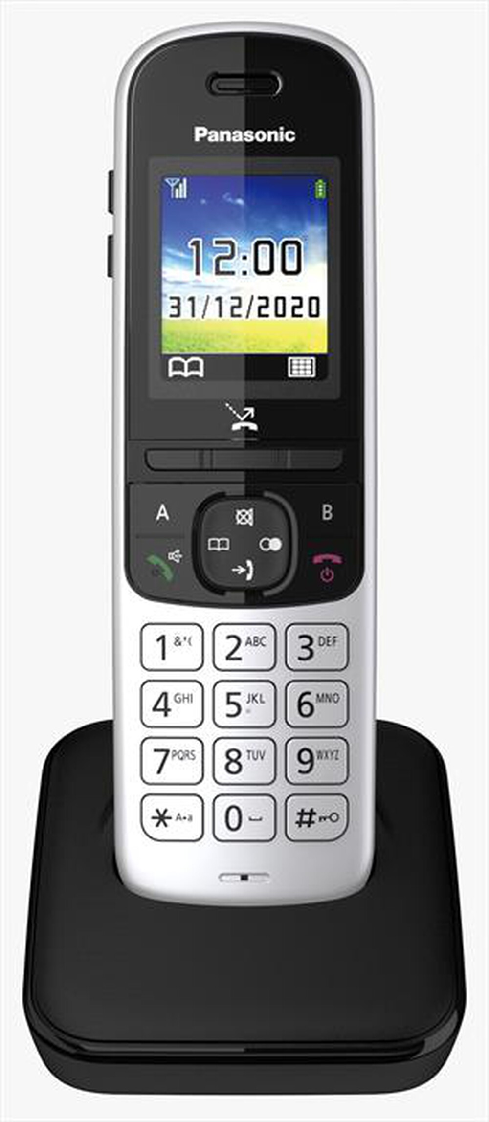 PANASONIC - KX-TGH710JTS-NERO/SILVER