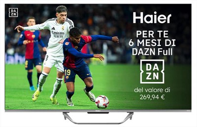 HAIER - Smart TV QLED UHD 4K 55" H55Q80FUX-Nero