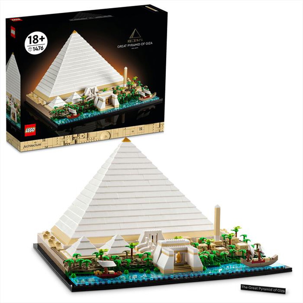 Immagine del prodotto LEGO - ARCHITECTURE La Grande Piramide di Giza 21058