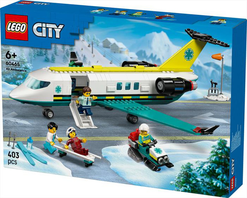 Immagine del prodotto LEGO - CITY BIG VEHICLES Aereo ambulanza emergenza 60465