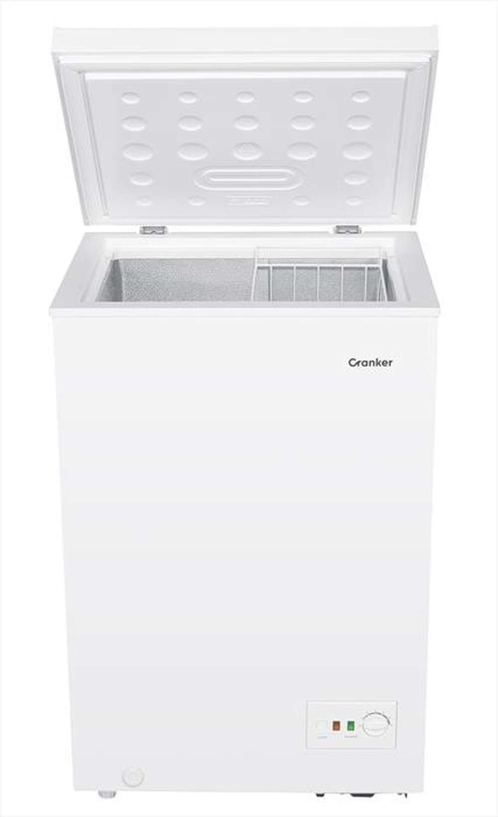 "CRANKER - Congelatore orizzontale CRCO115 Classe E 98 lt-BIANCO"
