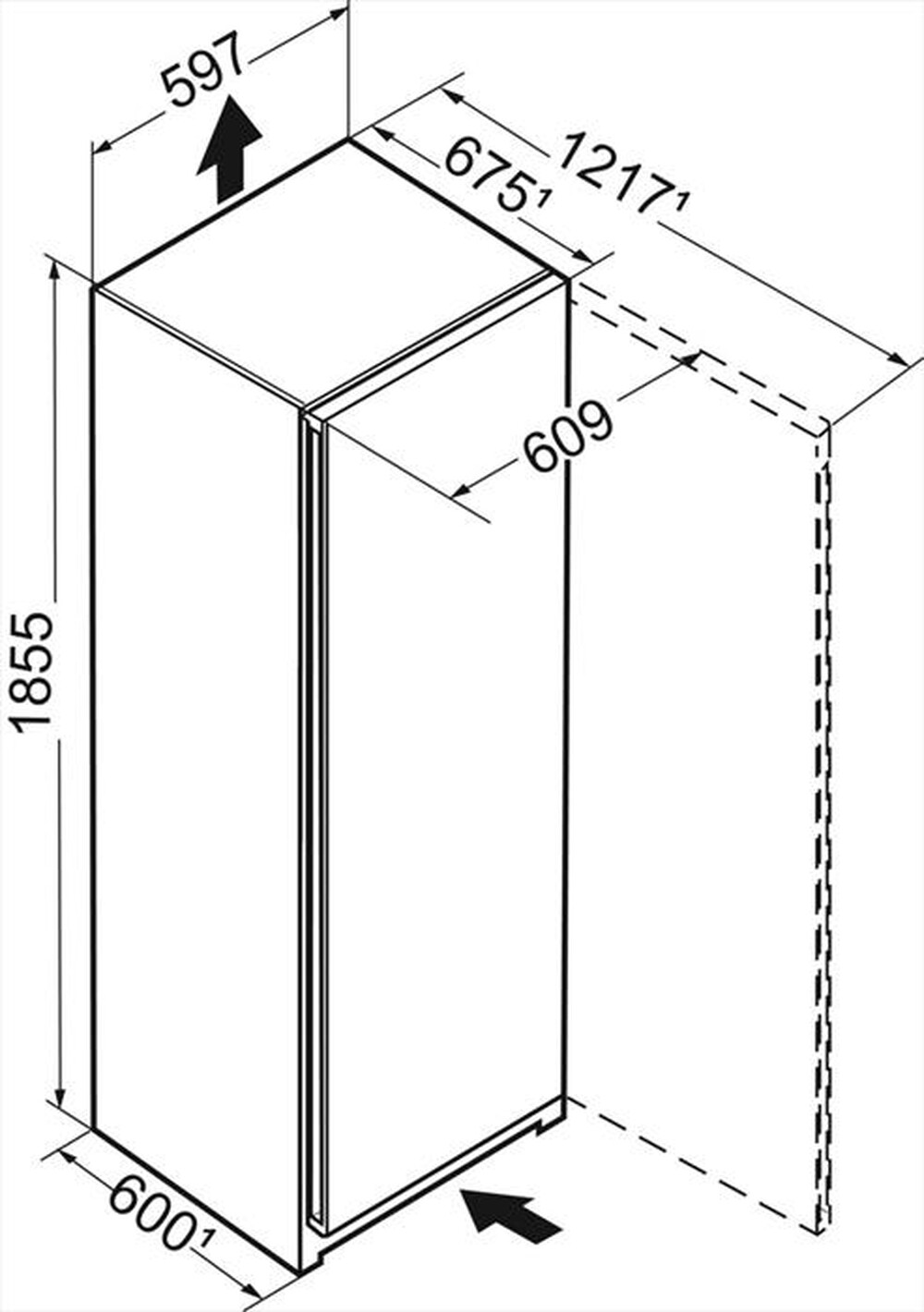 "LIEBHERR - Congelatore verticale FND 5227-20 Classe D 277 lt-Bianco"