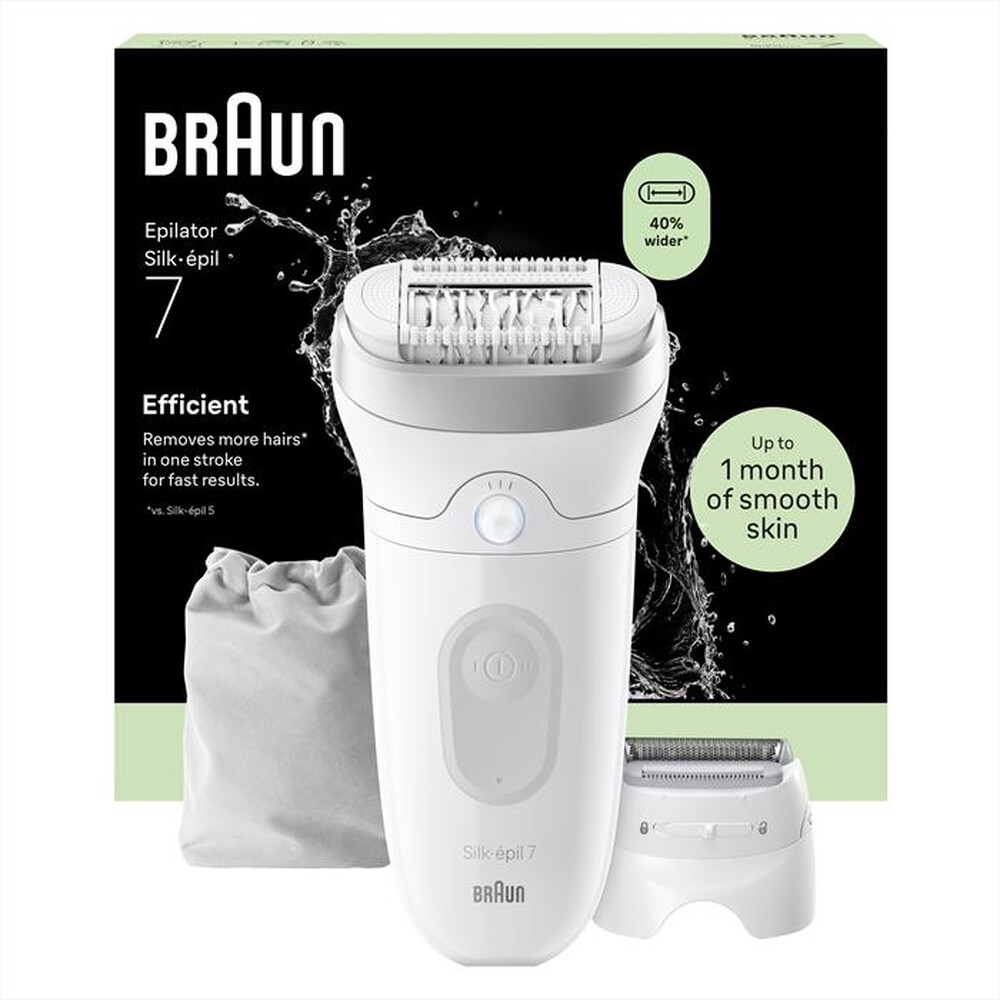 Immagine del prodotto BRAUN - Epilatore Silk &eacute;pil 7 LEGEPIL SE7-041 BOX MN-GRIGIO/ARGENTO