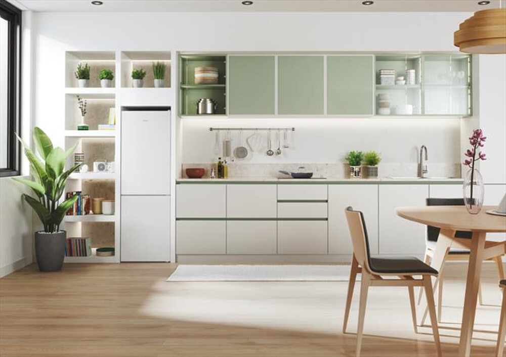 "CANDY - Frigorifero combinato CCE3T618EW Classe E 341 lt-Bianco"