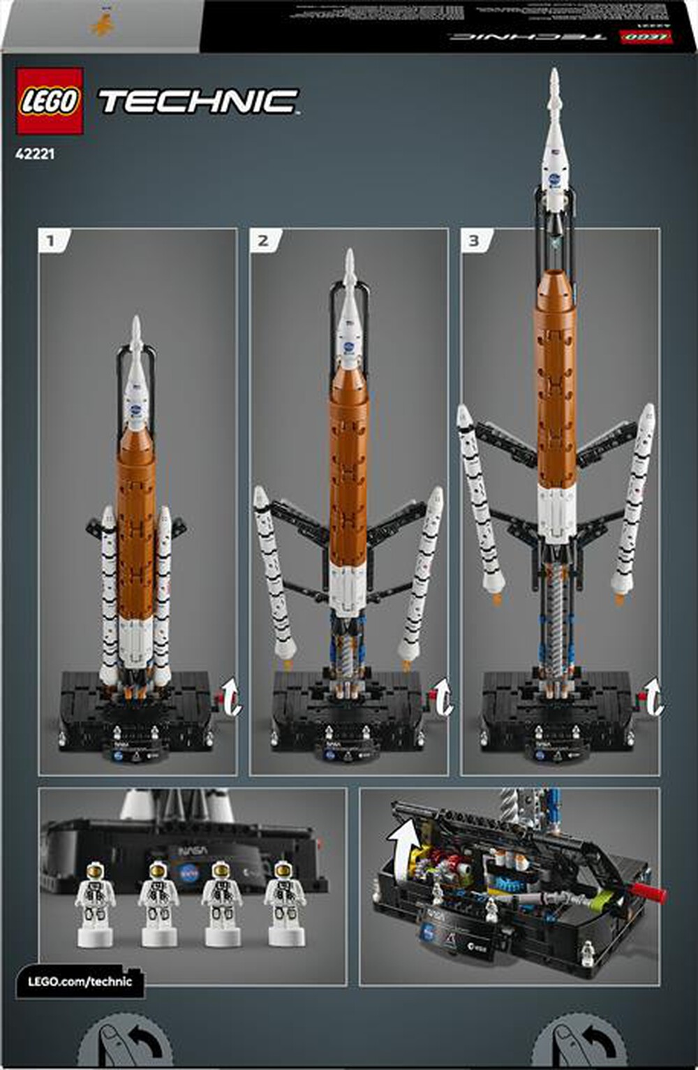Immagine del prodotto LEGO - TECHNIC Sistema lancio spaziale razzo NASA - 42221