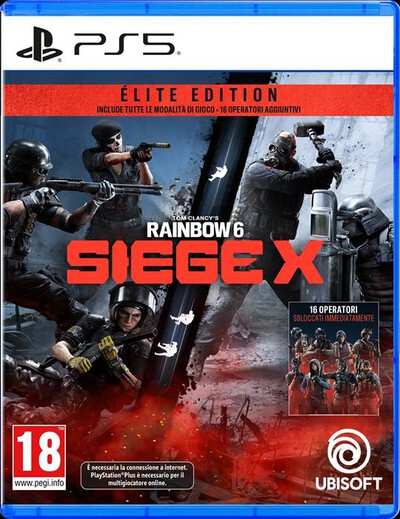 UBISOFT - TOM CLANCY&rsquo;S RAINBOW SIX SIEGE X - ELITE ED. PS5